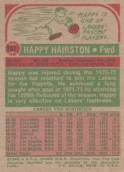 Back of Happy Hairston