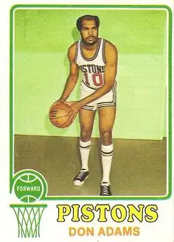 1973-74 Topps #139 Don Adams