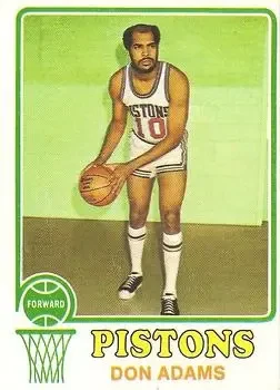 1973-74 Topps #139 Don Adams