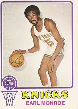 Front of Earl Monroe