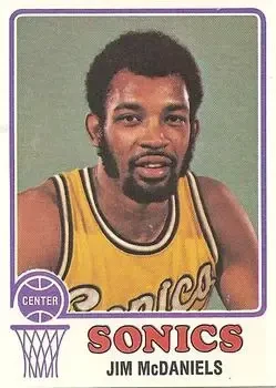 1973-74 Topps #152 Jim McDaniels