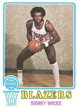 1973-74 Topps #160 Sidney Wicks