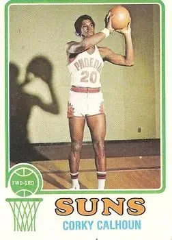 1973-74 Topps #166 Corky Calhoun