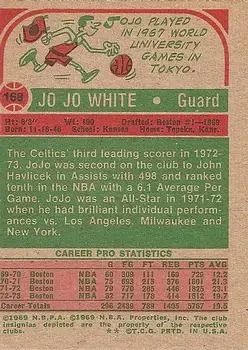 Back of Jo Jo White
