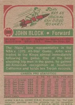 Back of John Block