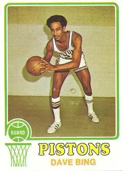 1973-74 Topps #170 Dave Bing