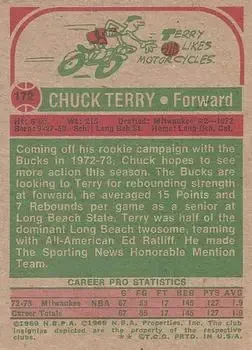Back of Chuck Terry