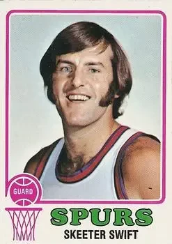 1973-74 Topps #177 Skeeter Swift