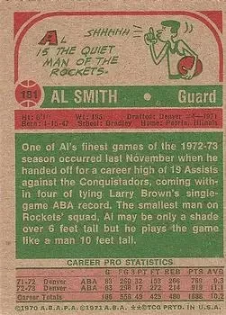 Back of Al Smith