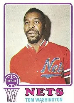 1973-74 Topps #182 Tom Washington