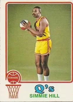 1973-74 Topps #184 Simmie Hill
