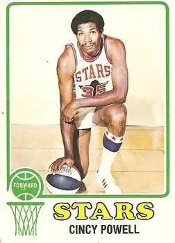 1973-74 Topps #186 Cincy Powell