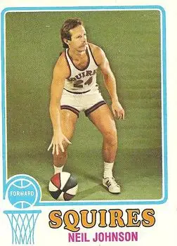 1973-74 Topps #188 Neil Johnson