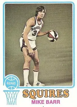 1973-74 Topps #198 Mike Barr