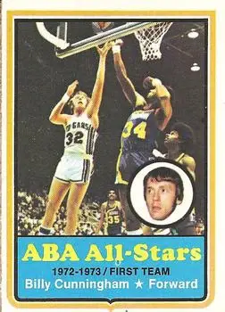 1973-74 Topps #200 Billy Cunningham