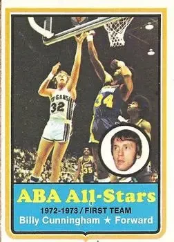 1973-74 Topps #200 Billy Cunningham