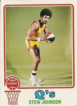 1973-74 Topps #213 Stew Johnson