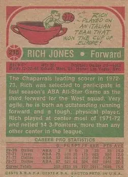 Back of Rich Jones