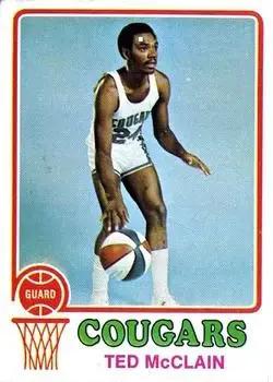 1973-74 Topps #247 Ted McClain