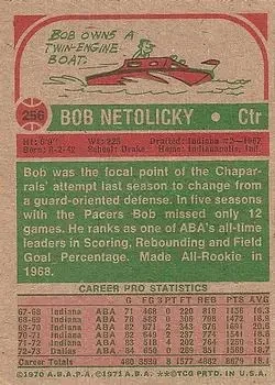 Back of Bob Netolicky