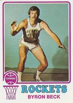1973-74 Topps #258 Byron Beck