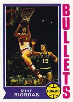 1974-75 Topps #102 Mike Riordan