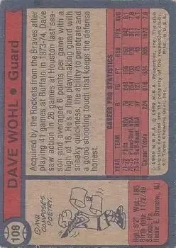 Back of Dave Wohl