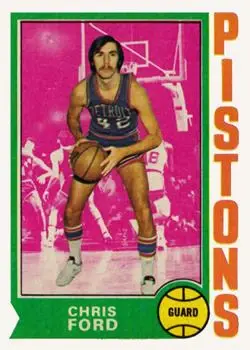 1974-75 Topps #112 Chris Ford