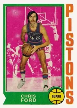 1974-75 Topps #112 Chris Ford