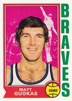 1974-75 Topps #117 Matt Guokas