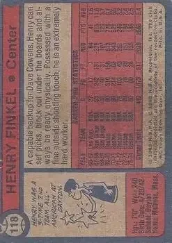Back of Henry Finkel