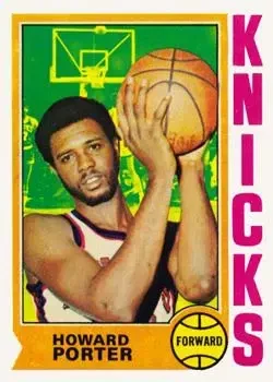 1974-75 Topps #122 Howard Porter
