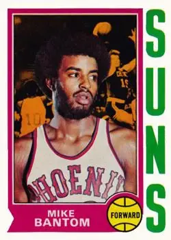 1974-75 Topps #124 Mike Bantom
