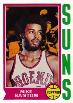 1974-75 Topps #124 Mike Bantom