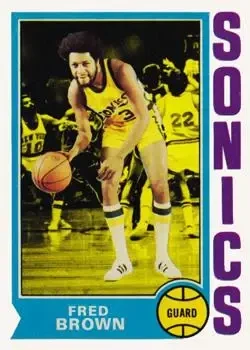 1974-75 Topps #125 Fred Brown
