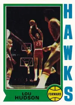1974-75 Topps #130 Lou Hudson