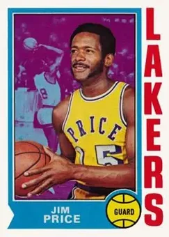 1974-75 Topps #137 - Jim Price - Los Angeles Lakers 1974-75 Topps #137 - Jim Price - Los Angeles Lakers