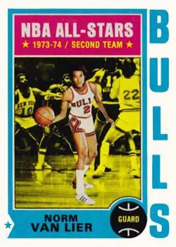 1974-75 Topps #140 Norm Van Lier