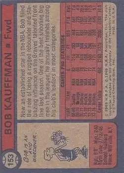 Back of Bob Kauffman