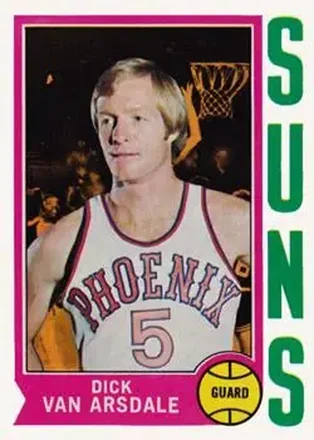 1974-75 Topps #160 Dick Van Arsdale