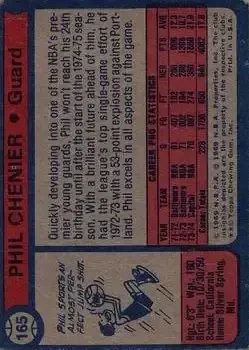 Back of Phil Chenier