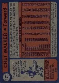 Back of Chet Walker