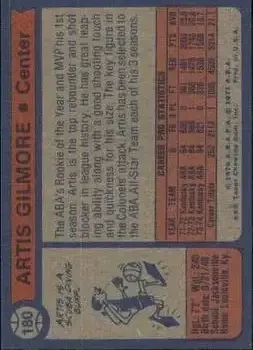 Back of Artis Gilmore