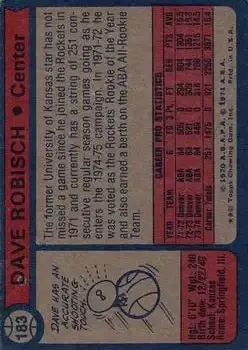 Back of Dave Robisch