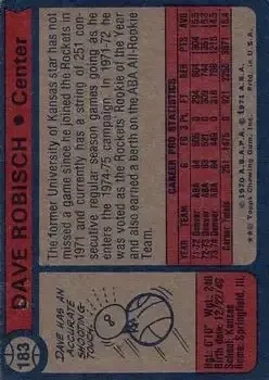 Back of Dave Robisch