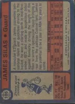 Back of James Silas