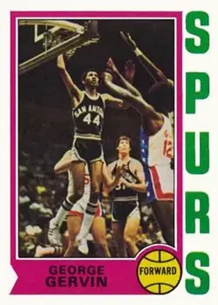 Frente de George Gervin