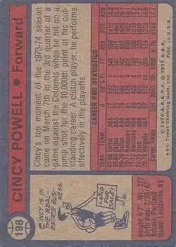 Back of Cincy Powell