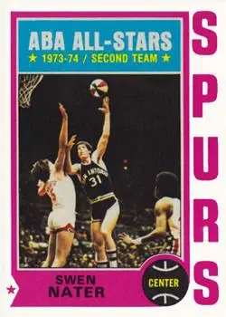 1974-75 Topps #205 Swen Nater