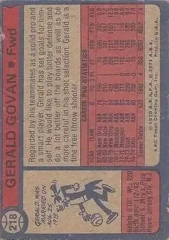 Back of Gerald Govan